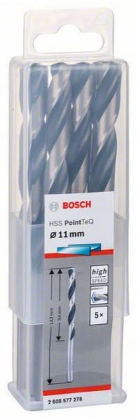 Bosch HSS spiralna burgija PointTeQ 11,0 mm ( 2608577278 )