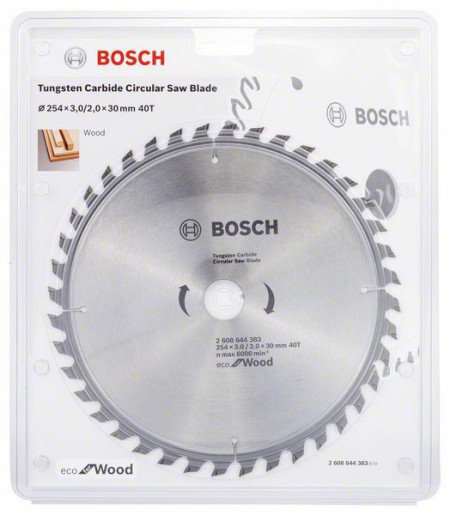 Bosch list kružne testere za drvo 254x2,5x30/40z eco ( 2608644383 )