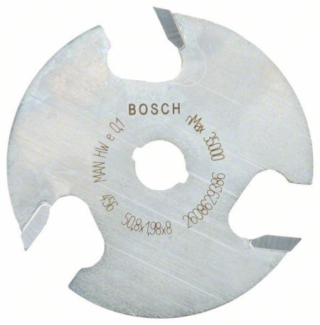 Bosch pločasto glodalo za žlebove 8 mm, D1 50,8 mm, L 2 mm, G 8 mm ( 2608629386 )