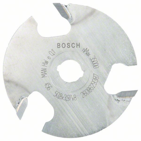 Bosch pločasto glodalo za žlebove 8 mm, D1 50,8 mm, L 4 mm, G 8 mm ( 2608629387 ) - Img 1