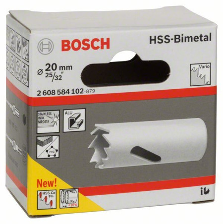 Bosch testera za otvore HSS-bimetal za standardne adaptere 20 mm, 25/32" ( 2608584102 )