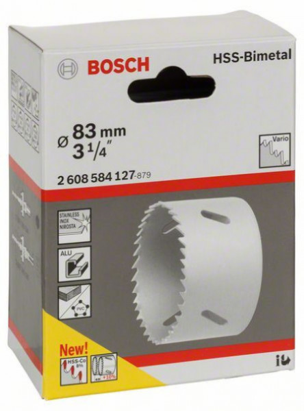 Bosch testera za otvore HSS-bimetal za standardne adaptere 83 mm, 3 1/4&quot; ( 2608584127 ) - Img 1