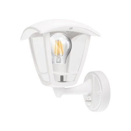 Braytron bela zidna lampa sa senzorom 1xE27 ( BG44-20300 )