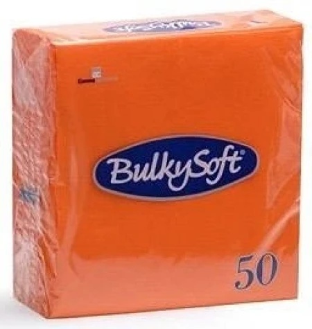BulkySoft salveta narandžasta 33x33cm 50/1 2sl (24 pak) ( 154-C32710E21 )