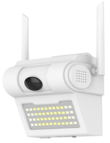 CAM-IP5MP-EP48 GMB kamera 5 mpix microSD iCSee xmeye pro app Two-way voice Garden Lamp ip66* (3219)