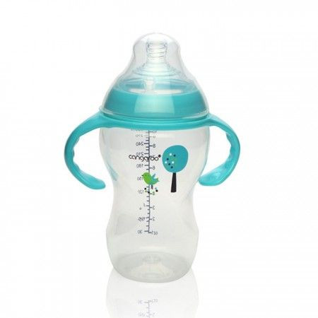 Cangaroo Pp baby flašica 300 ml tiki boy ( CAN300B ) - Img 1
