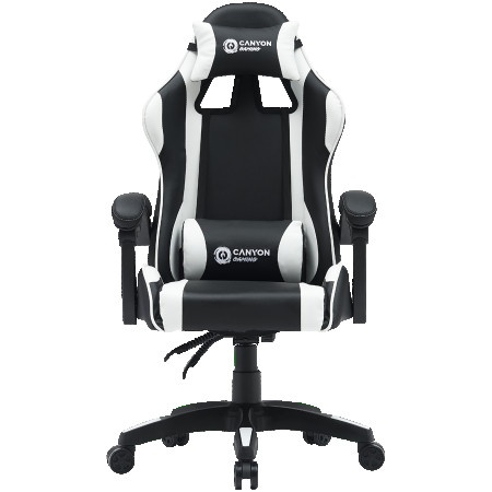 Canyon Core Sgch2 Black White Gaming Chair ( CNE-SGCH2W )