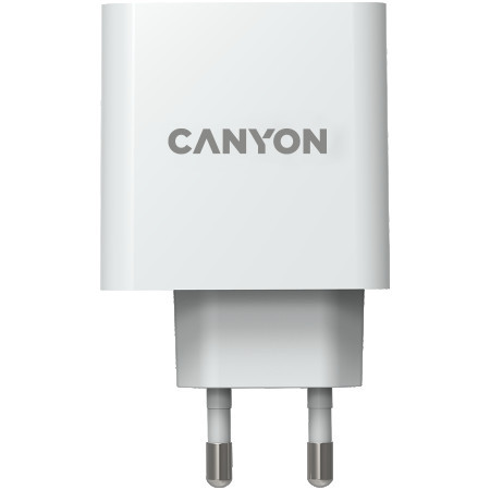 Canyon, GAN 65W charger Input: 100V-240V output: 5.0V3.0A 9.0V3.0A 12.0V-3.0A 15.0V-3.0A 20.0V3.25A , Eu plug, Over- Voltage , over-heate - Img 1