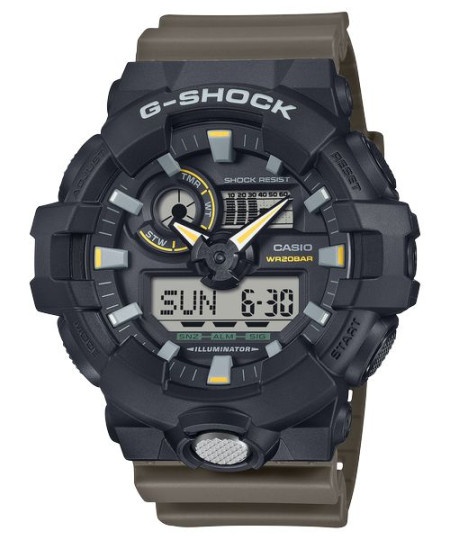 Casio g-shock muški sat ( GA-710TU-1A3 )-1