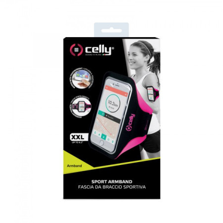 Celly sportska futrola za mobilni telefon u pink boji ( ARMBANDXXLPK ) - Img 1