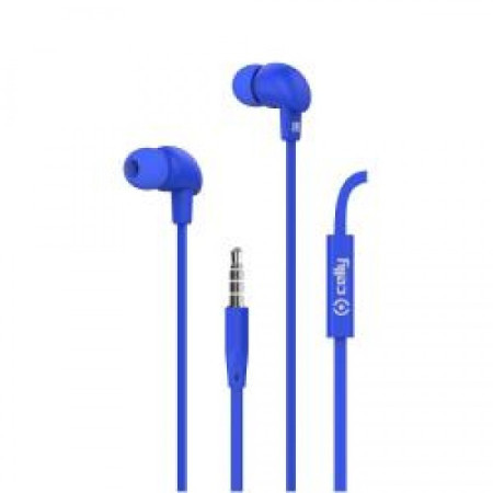 Celly žičane slušalice u plavoj boji ( UP600BL )