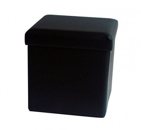 Childream tabure kutija 36cm x 36cm x 36cm crni ( 0181107 )