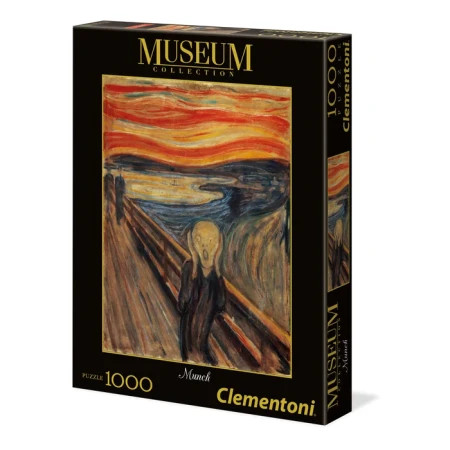 Clementoni puzzle 1000 museum l'urlo di munch ( CL39377 )