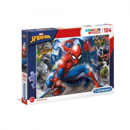 Clementoni puzzle 104 spider-man ( CL27116 ) - Img 1