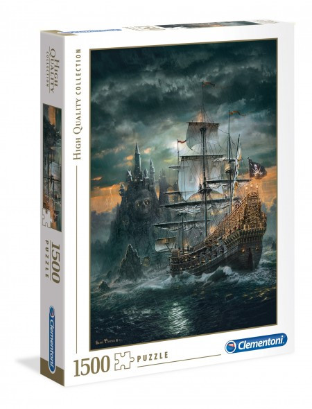 Clementoni puzzle 1500 the pirates ship ( CL31682 ) - Img 1
