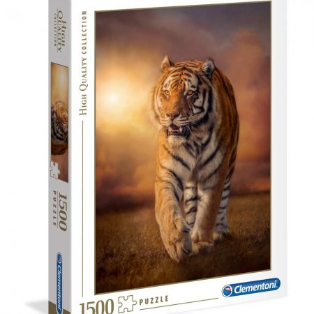 Clementoni puzzle pzl 1500 hqc tiger ( CL31806 ) - Img 1