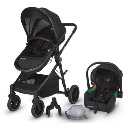 Coccolle Ago Kolica za Bebe 3u1 Crna ( 10267 )