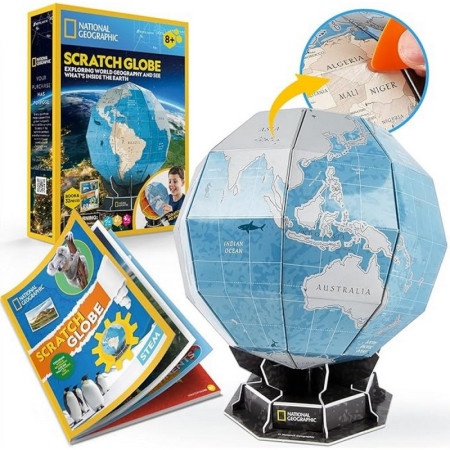 Cubic fun globus 3d puzzle 210823 ( 02/10823 )
