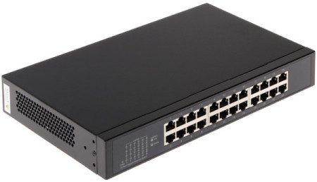 Dahua switch PFS3024-24GT 24-Port 10/100/1000M switch, 24x Gbit RJ45 port, rackmount (alt. gs1024d