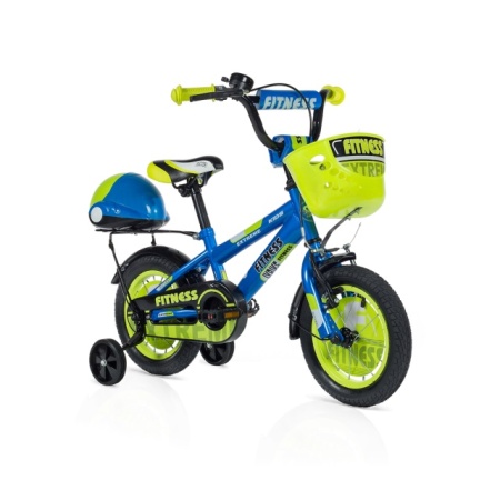 Dečija bicikla 12" Fitness plavo-zelena ( SM-12106 )