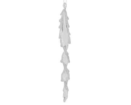 Dekordom novogodišnja dekoracija - hanging icicle 23cm 529958 - transparent - kmg ( 043365 )-1