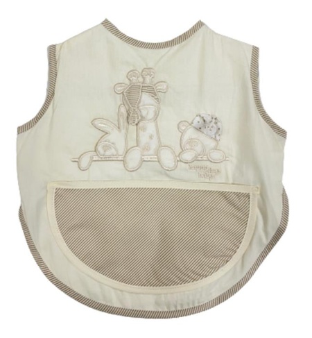 Deksi baby bib "3 little friends" ( 3034 )