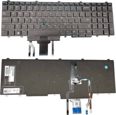 Dell ttastatura za latitude E5550 / Precision 17 (7710) sa pozadinskim osvetljenjem ( 110244 )