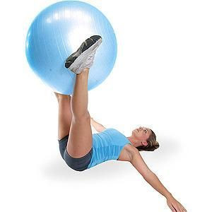 Derex lopta za vežbanje pilates 65cm plava ( 291352-B ) - Img 1