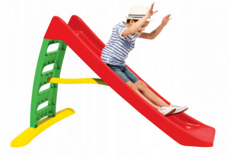 Dohany Super Speed - Tobogan za decu sa priključkom za vodu 170 cm - Crveni sa zelenim merdevinama