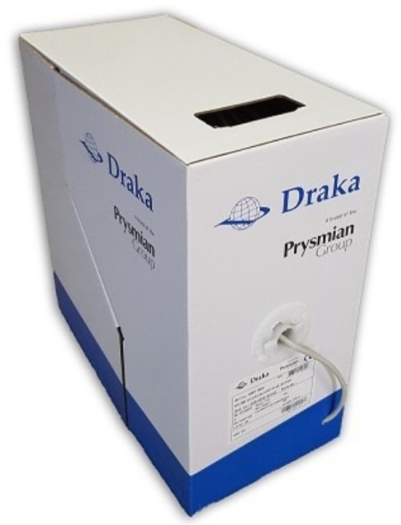 DRAKA Kabl mrezni UC300S AWG24 Cat.5e DRUT, F/UTP LSHF, BAKARNI, Pun presek 305m, 183