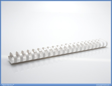 Duplo spirala PVC 10mm bela 1/100 ( 0294 ) - Img 1