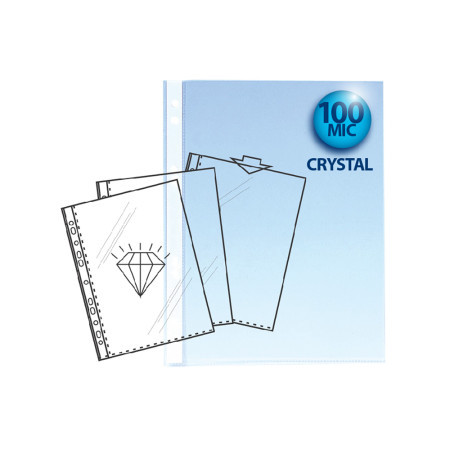 Duplo u folija 100 mic A4+ kristal 1/50 ( 2286 )