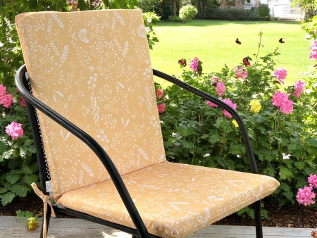 Dvodelni podmetač za stolice 49x101x4cm Žuta boja ( VLK5040066-zuta )