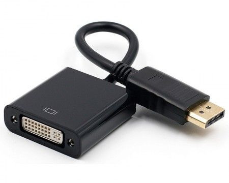 E-GREEN Adapter DisplayPort (M) - DVI (F) crni - Img 1
