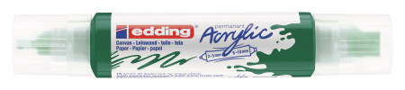 Edding akrilni marker E-5400 double-liner sa dva vrha zelena ( 12MA54F )