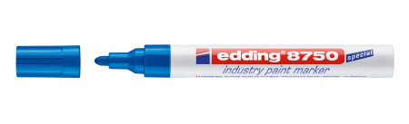 Edding industrijski paint marker E-8750 2-4mm plava ( 08M8750E ) - Img 1
