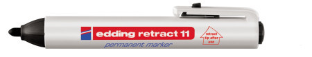 Edding permanent marker E-11 Retract 1,5-3mm crna ( 08M11B )