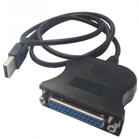 Elit+ paralelna veza usb prikljucak - utikac db 25 pin za stampac + kabl 1.0m ( EL90927 )