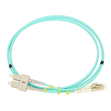 Extralink patchcord LC/UPC-SC/UPC MM OM3 duplex 3.0mm, 3m ( 4158 ) - Img 1