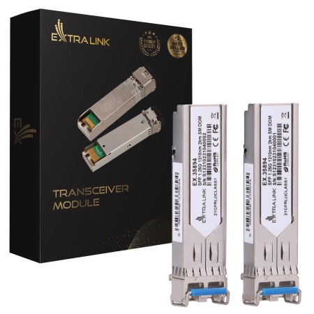 Extralink SFP 1.25G, 1310nm, 2km SM cpk ( 5522 )