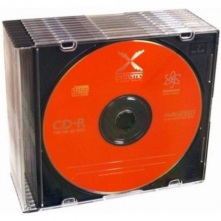 Extreme 2038 CD-R 700MB 52x Slim Case 10 kom - Img 1
