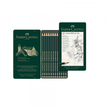 Faber Castell grafitna olovka 9000 set 1/12 119065 ( 6585 )
