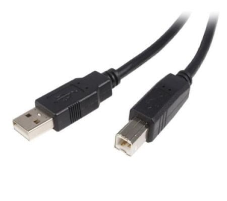 FastAsia kabl USB A - USB B M/M 1.8m Black