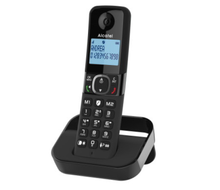 Fiksni * bezicni telefon ALCATEL F860, 100kontakta, SMART CALL BLOCK / SRPSKI (1399)