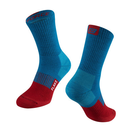 Force čarape flake, plavo-crvena l-xl / 42-47 ( 9011947/S61 )