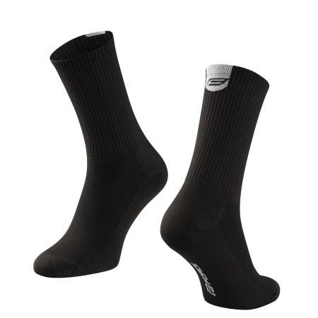 Force čarape force longer slim, crna l-xl/42-46 ( 90085784 )