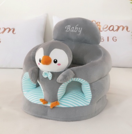 Foteljica za decu Baby Penguin Grey A12