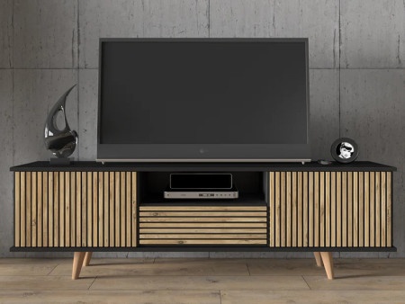 Futrix Tv komoda Latte crno mat - atlantik bor ( 38771 )