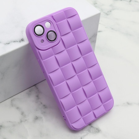 Futrola 3d wall za iphone 13 ljubicasta ( 22866 )