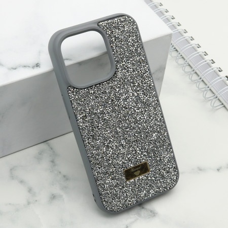 Futrola diamond selection za iphone 14 pro (6.1) srebrna ( F114923 )